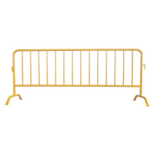 Temporary Guide System Crowd Control Galvanized Barriers Safety Fence For Queue Line Orange Yellow Red Colorful